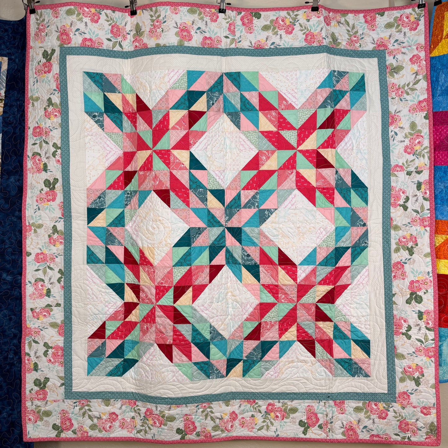 Sample Quilt - SEA STARS