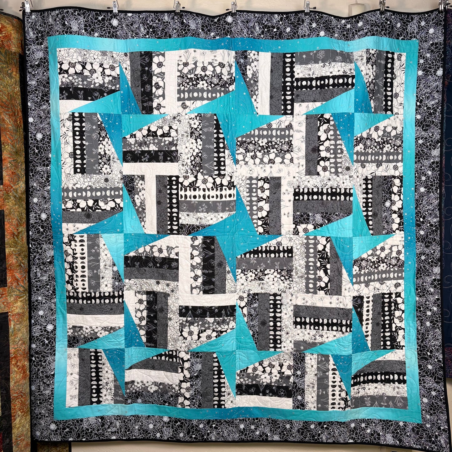 Sample Quilt - DANCING STARS