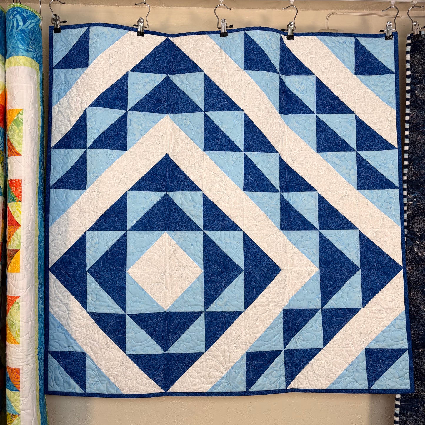 Sample Quilt - SOLITAIRE TWIST