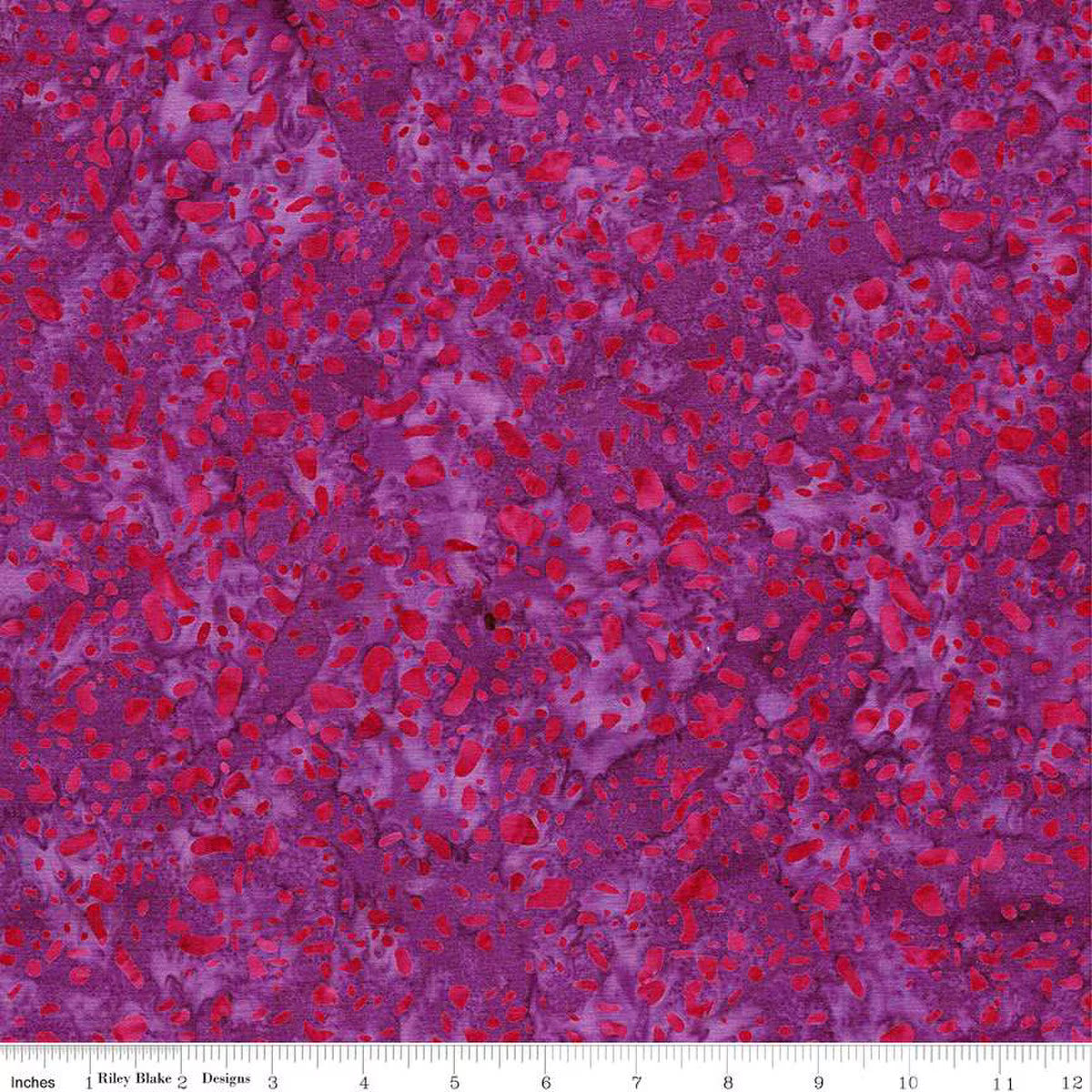 Riley Blake Expressions Batiks Elementals Terrazzo - Splash of Grenadine