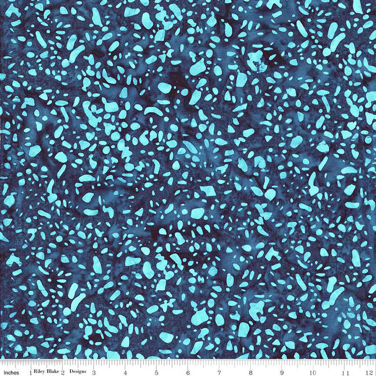 Riley Blake Expressions Batiks Elementals Terrazzo - Stone Blue