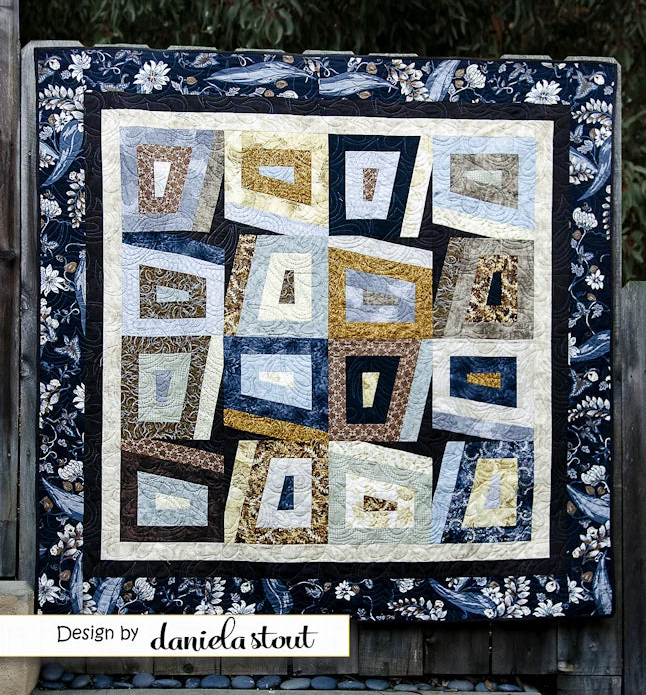 Sample Quilt - PEEKING POINTS