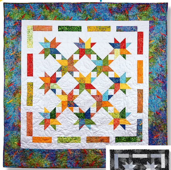 Sample Quilt - STARDUST