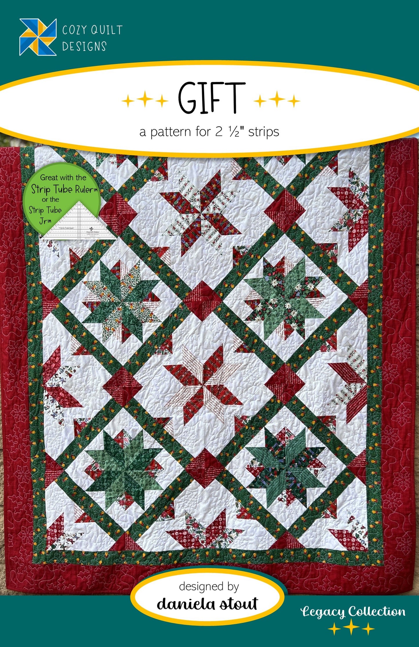 Riley Blake - A Pear-fect Christmas Mini Strip Bundle