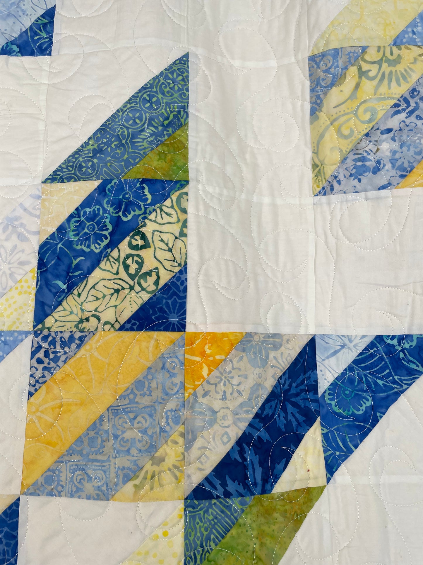 Sample Quilt - Almost Alone Star