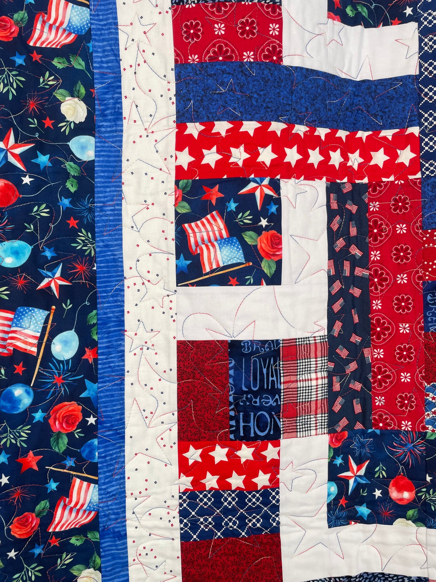 Sample Quilt - Organized Chaos