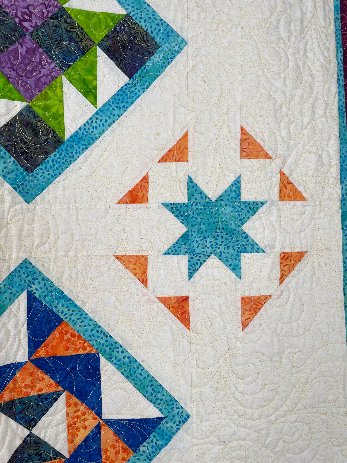 Sample Quilt - Mosaic Tile & Sewing Sewcial 2024