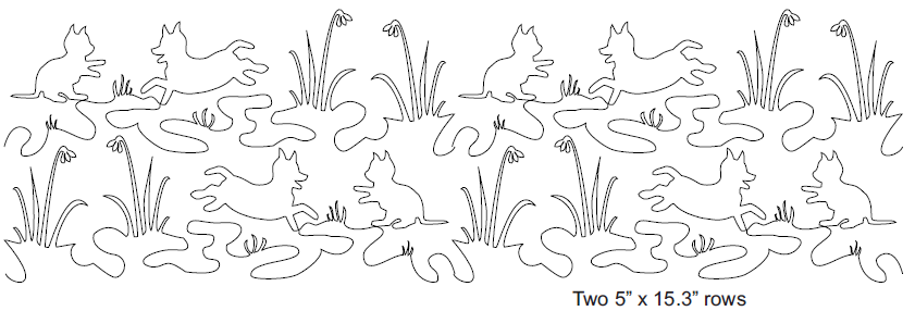 Playtime Digital Quilting Design