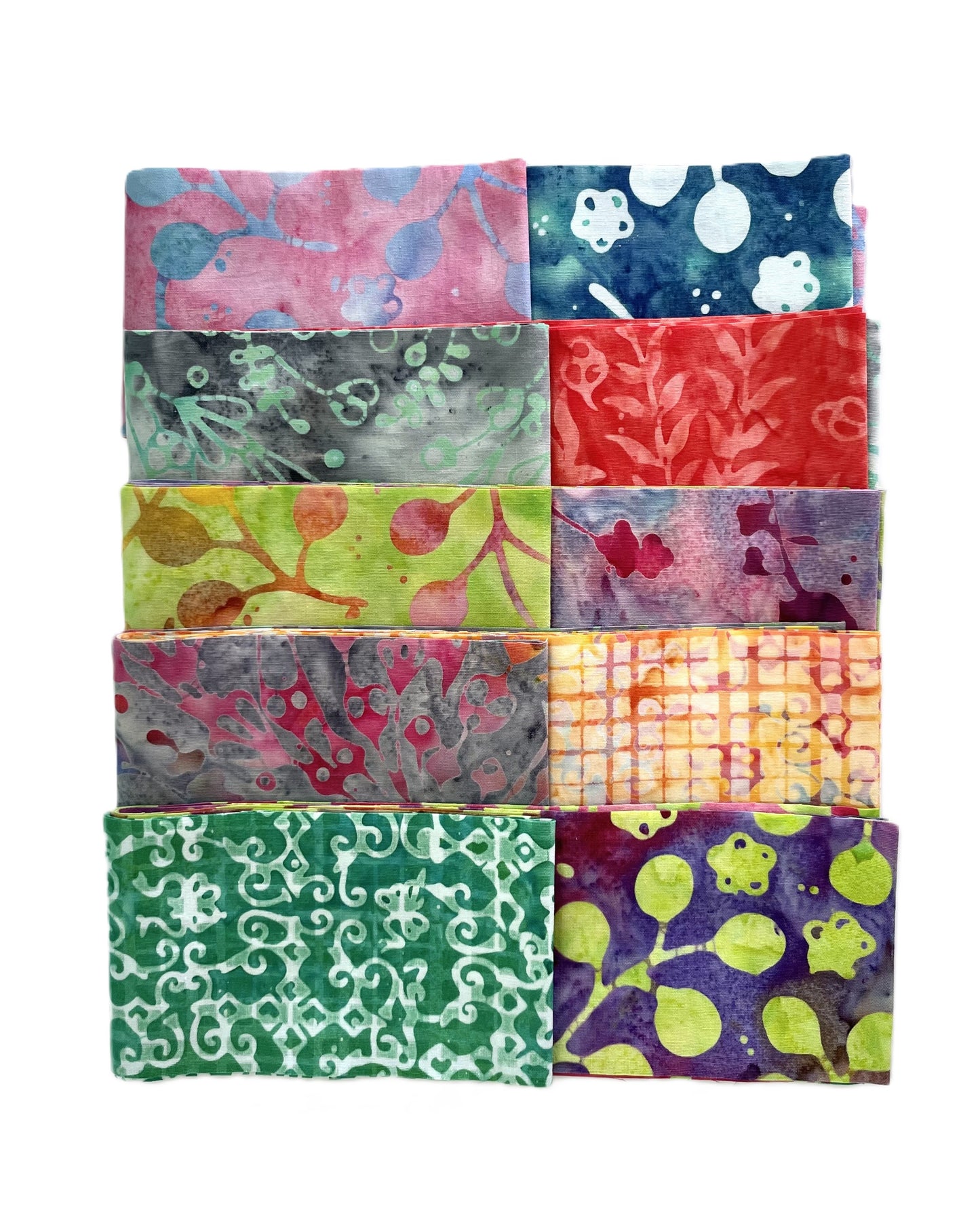 Riley Blake Expressions Batiks Sassy & Tweet Mini Strip Bundle