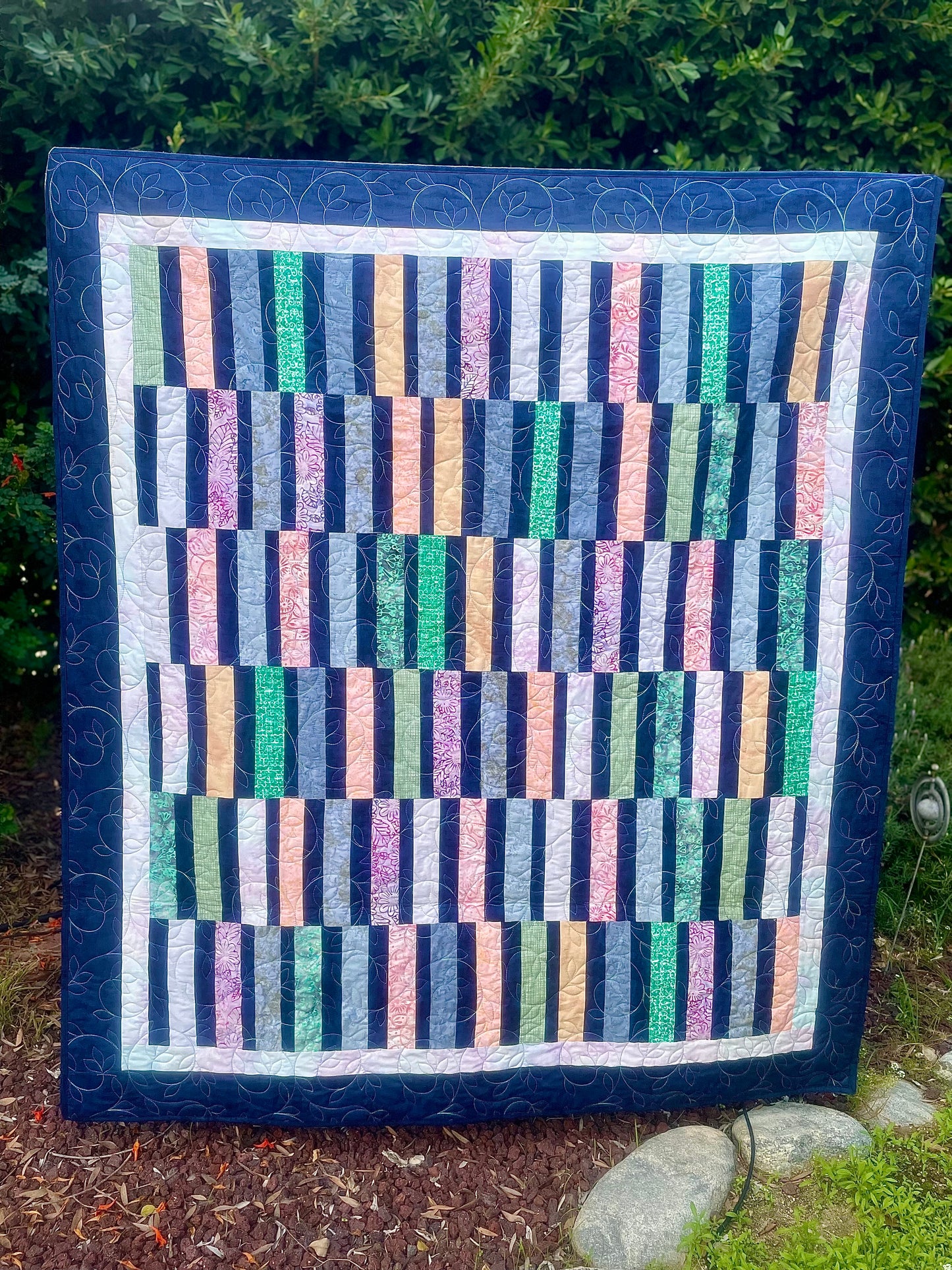 Straight and Narrow Quilt Kit - Throw