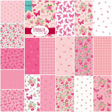 Stepping Stones Quilt Kit - Strength in Pink