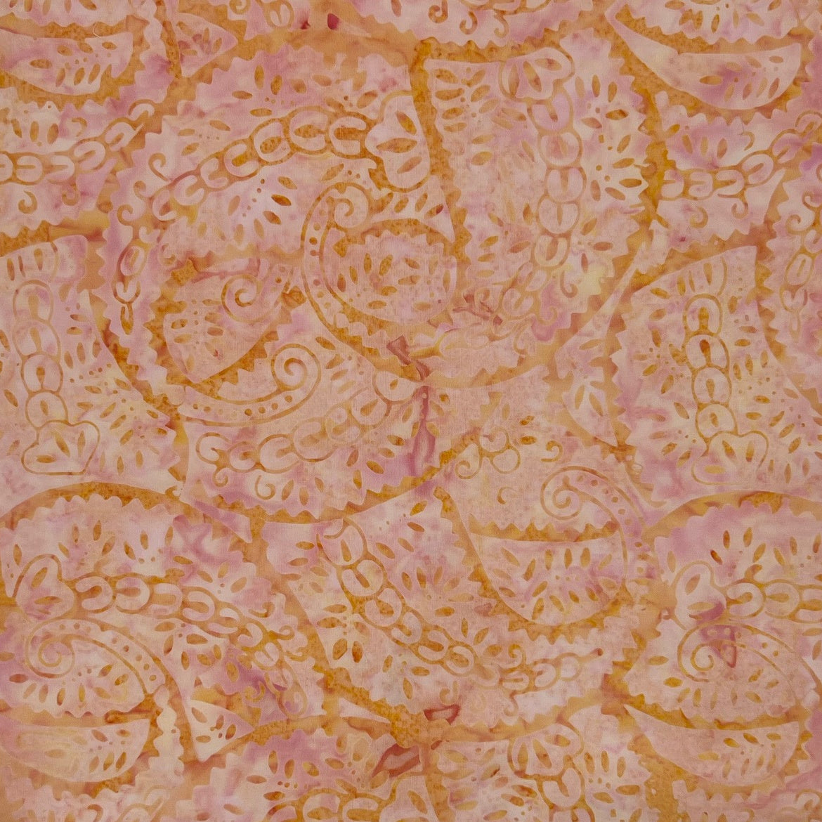Timeless Treasures - Tonal Paisley - Melon