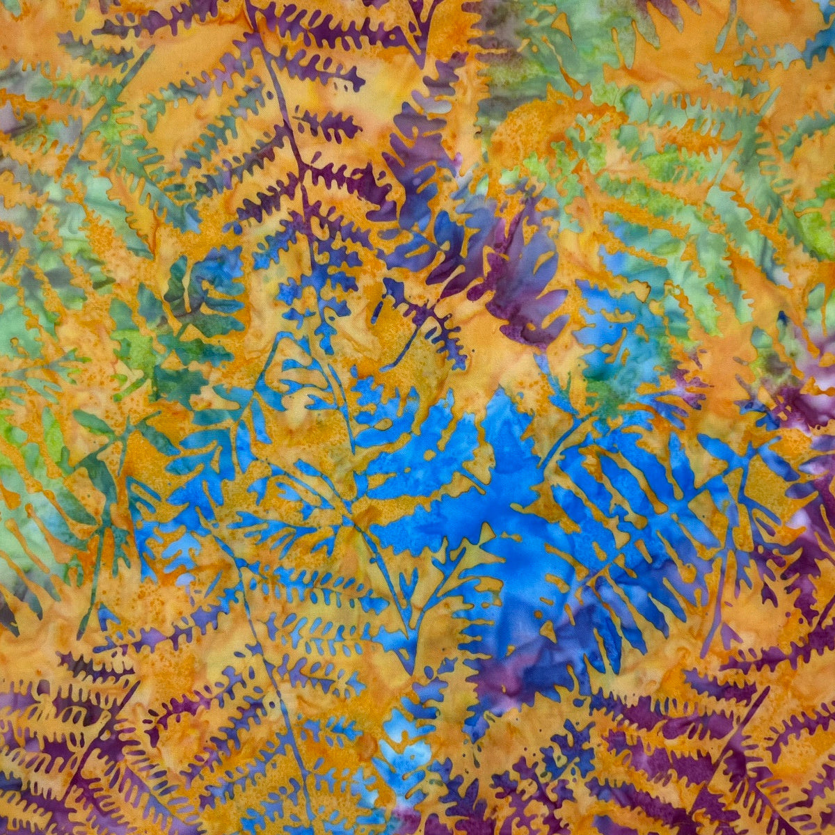 Timeless Treasures - Ferns - Happy