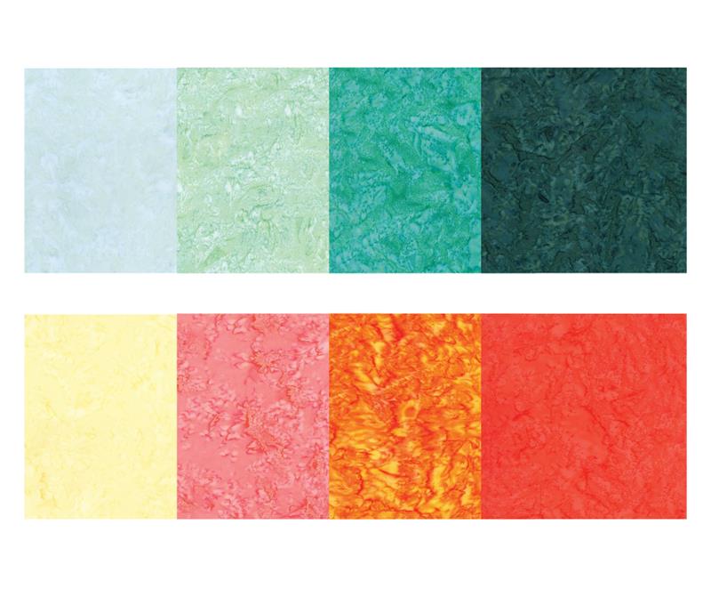 Riley Blake Expressions Batiks Hand-Dyed Fat Quarter Bundle
