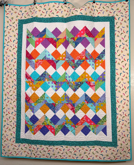 Sample Quilt - RADIO WAVES