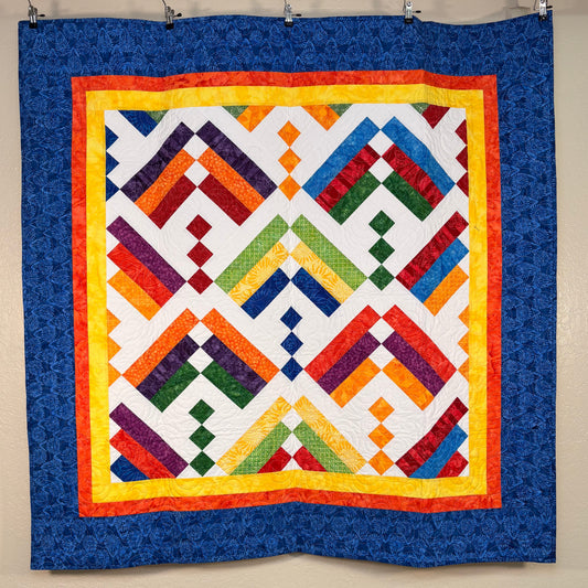 Sample Quilt - TEARDROPS