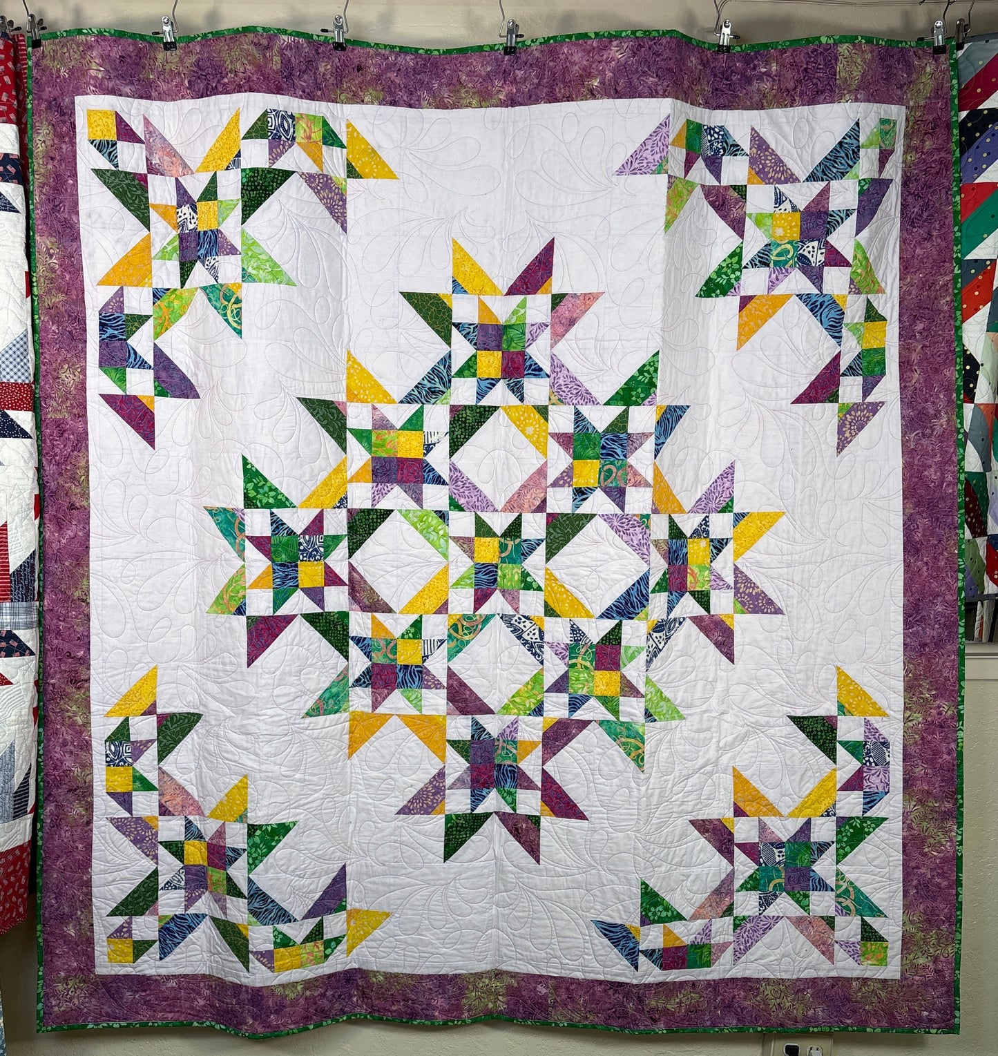 Sample Quilt - NINE SISTERS