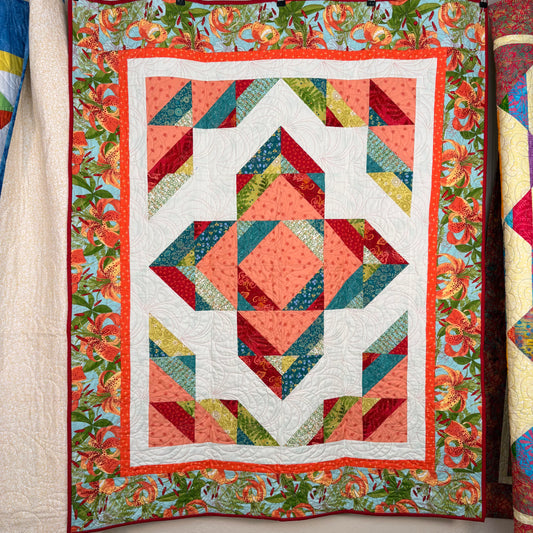 Sample Quilt - LOTUS BLOSSOM