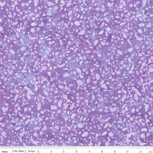 Riley Blake Expressions Batiks Elementals Terrazzo - Orchid