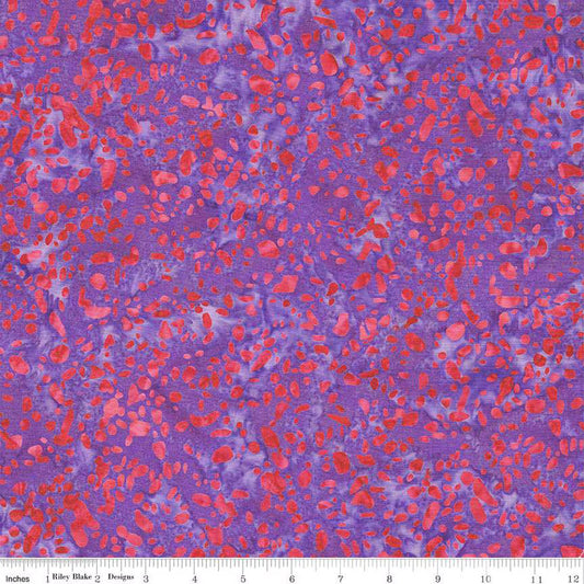 Riley Blake Expressions Batiks Elementals Terrazzo - Lollipop