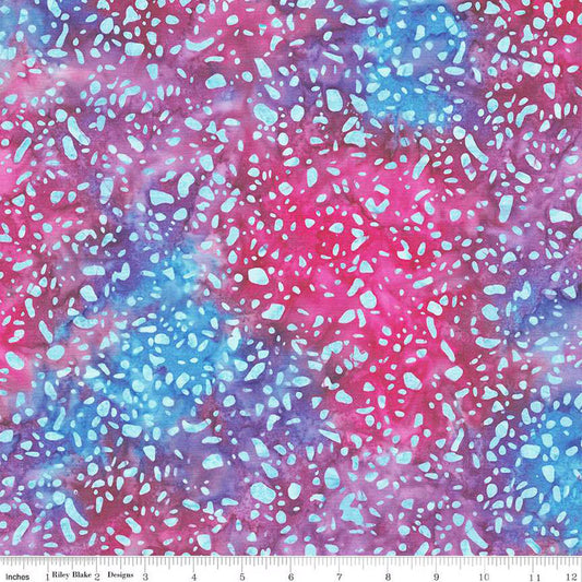 Riley Blake Expressions Batiks Elementals Terrazzo - Masquerade