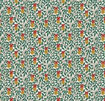 Riley Blake - A Pear-fect Christmas Pear Tree White