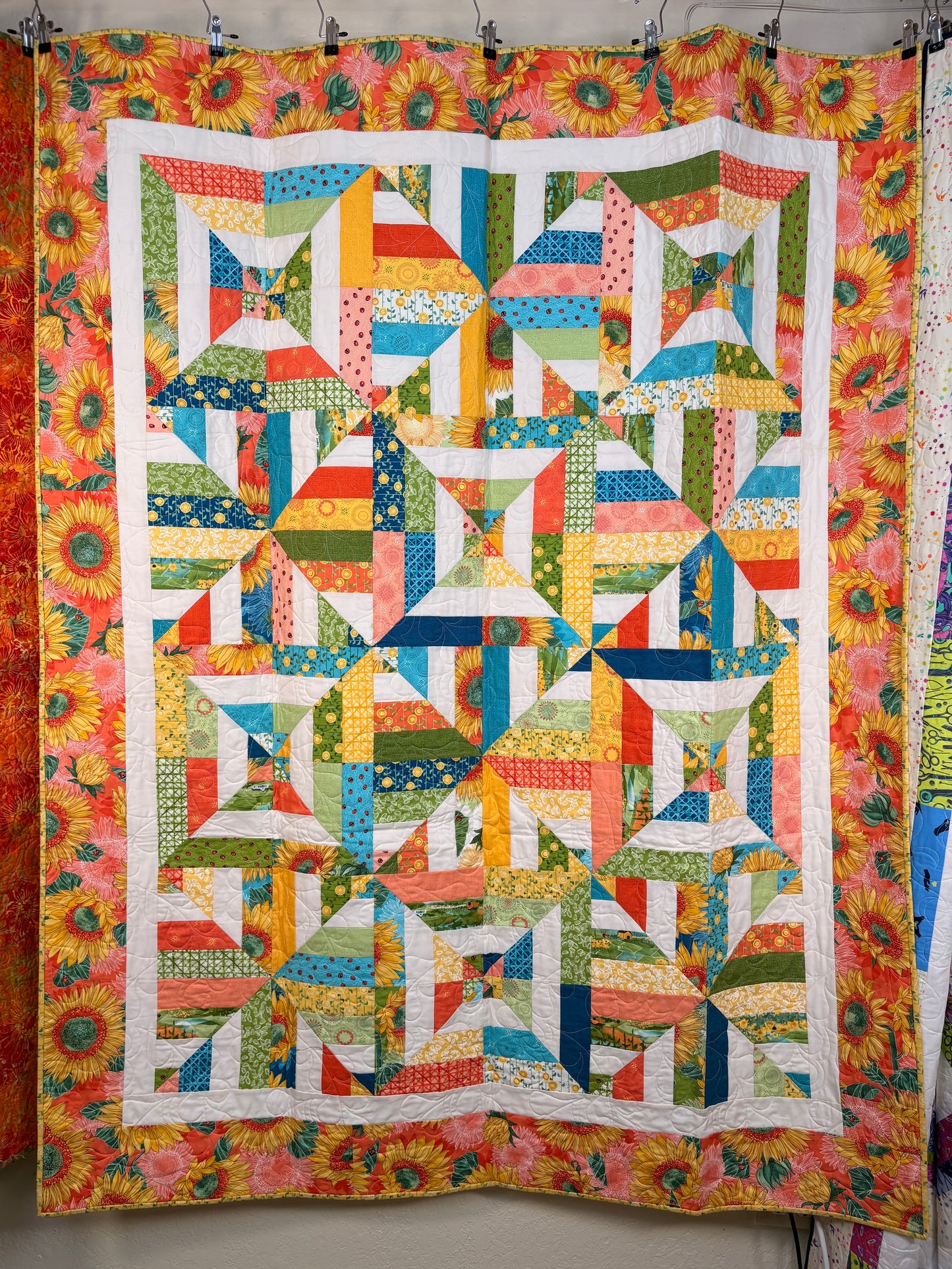Sample Quilt - SASSY SQUARES