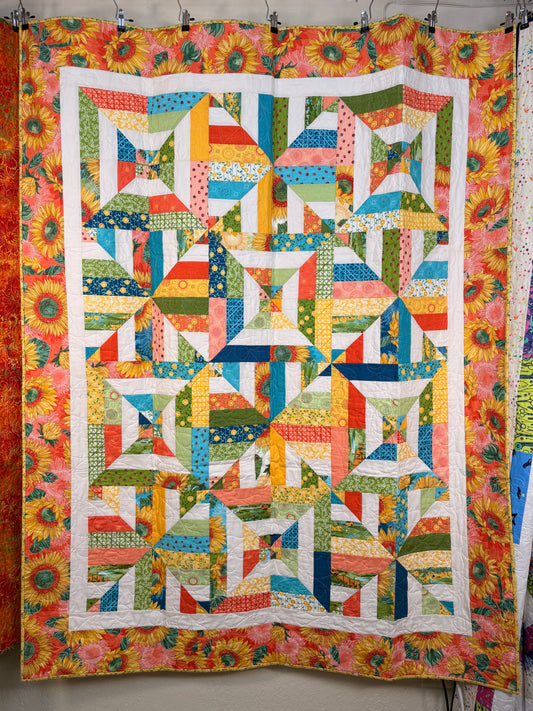 Sample Quilt - SASSY SQUARES