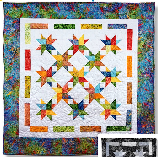 Sample Quilt - STARDUST