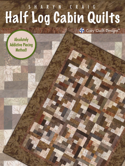 Half Log Cabin Quilts