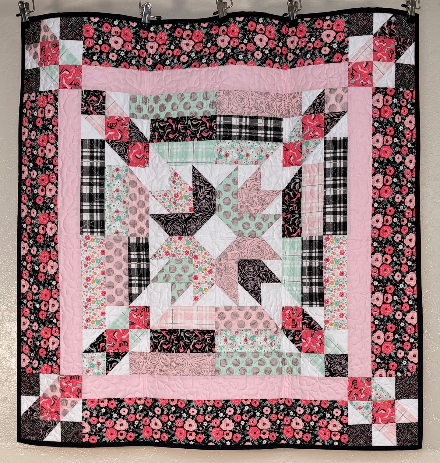 Sample Quilt - CHAIN LINK by Cozy Quilt Designs