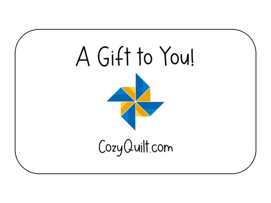 Gift Card to CozyQuilt.com