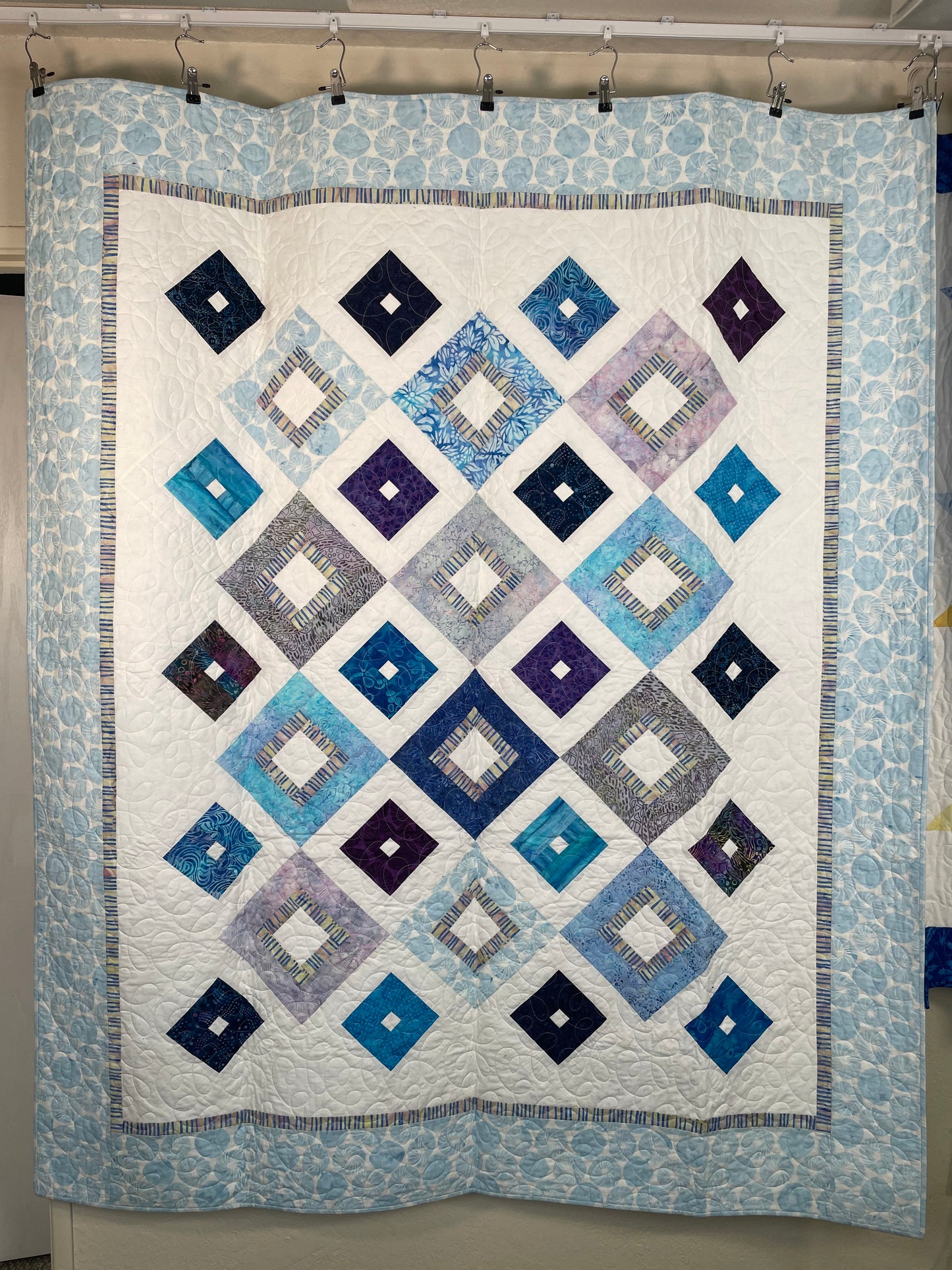 Sample Quilt - Up Square Down Square