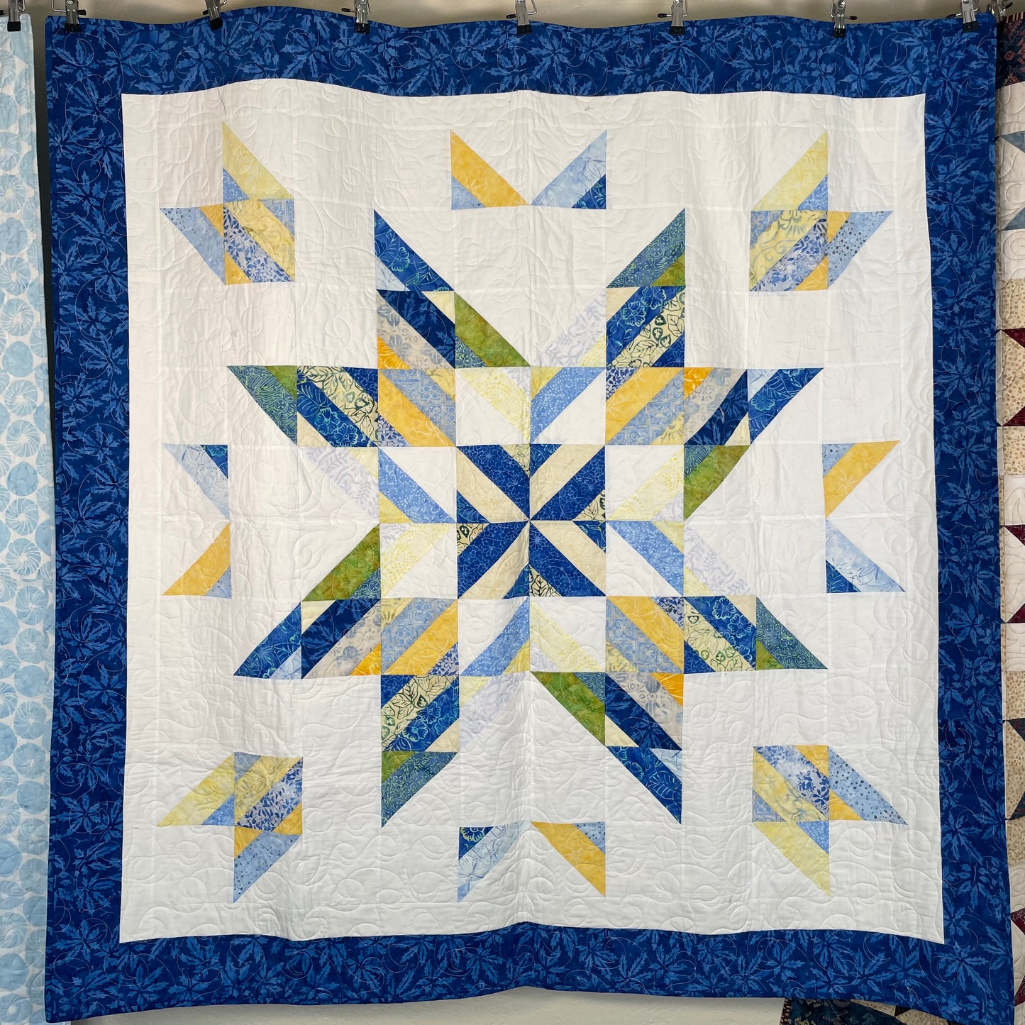 Sample Quilt - Almost Alone Star