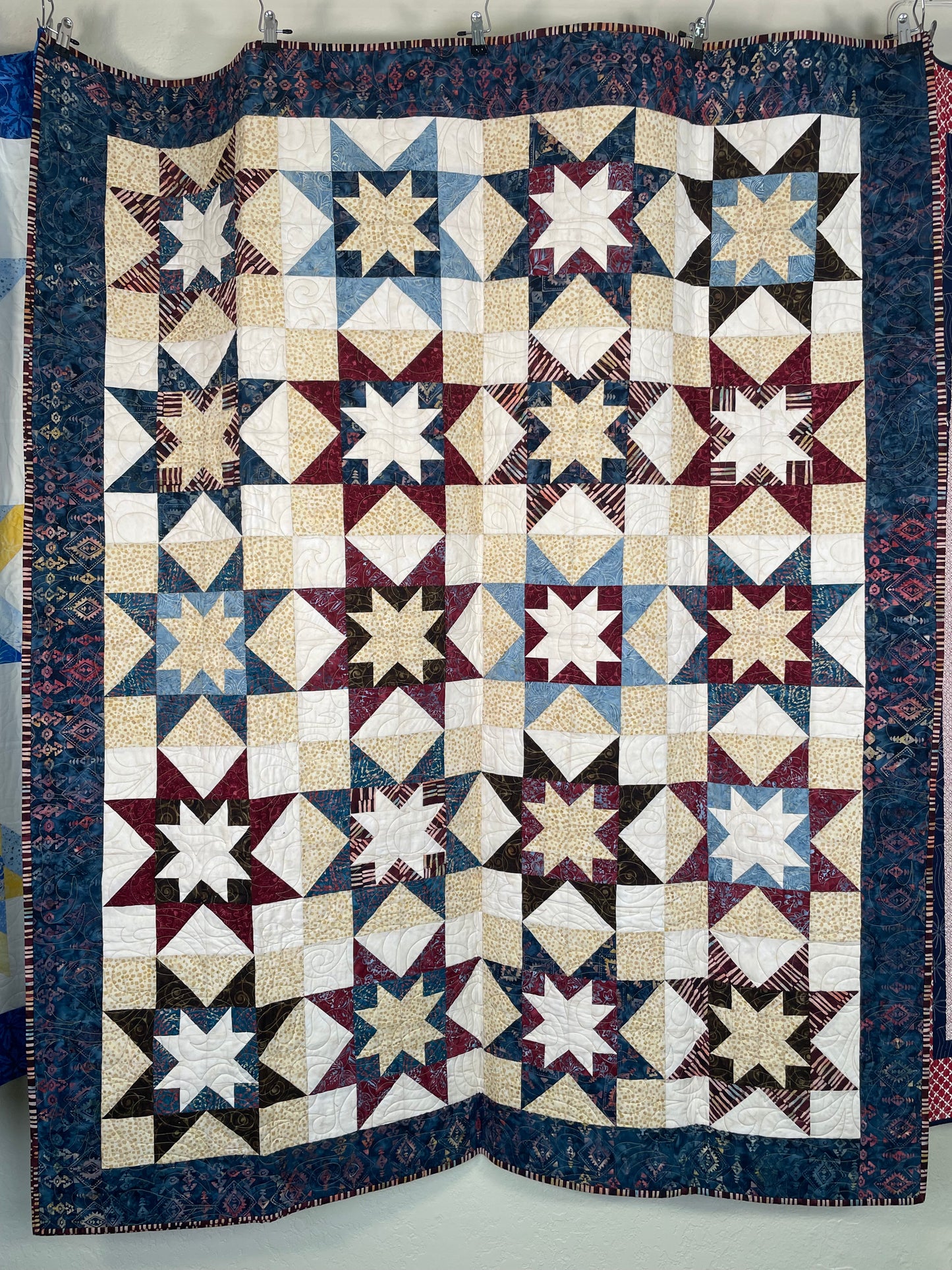 Sample Quilt - Western Stars