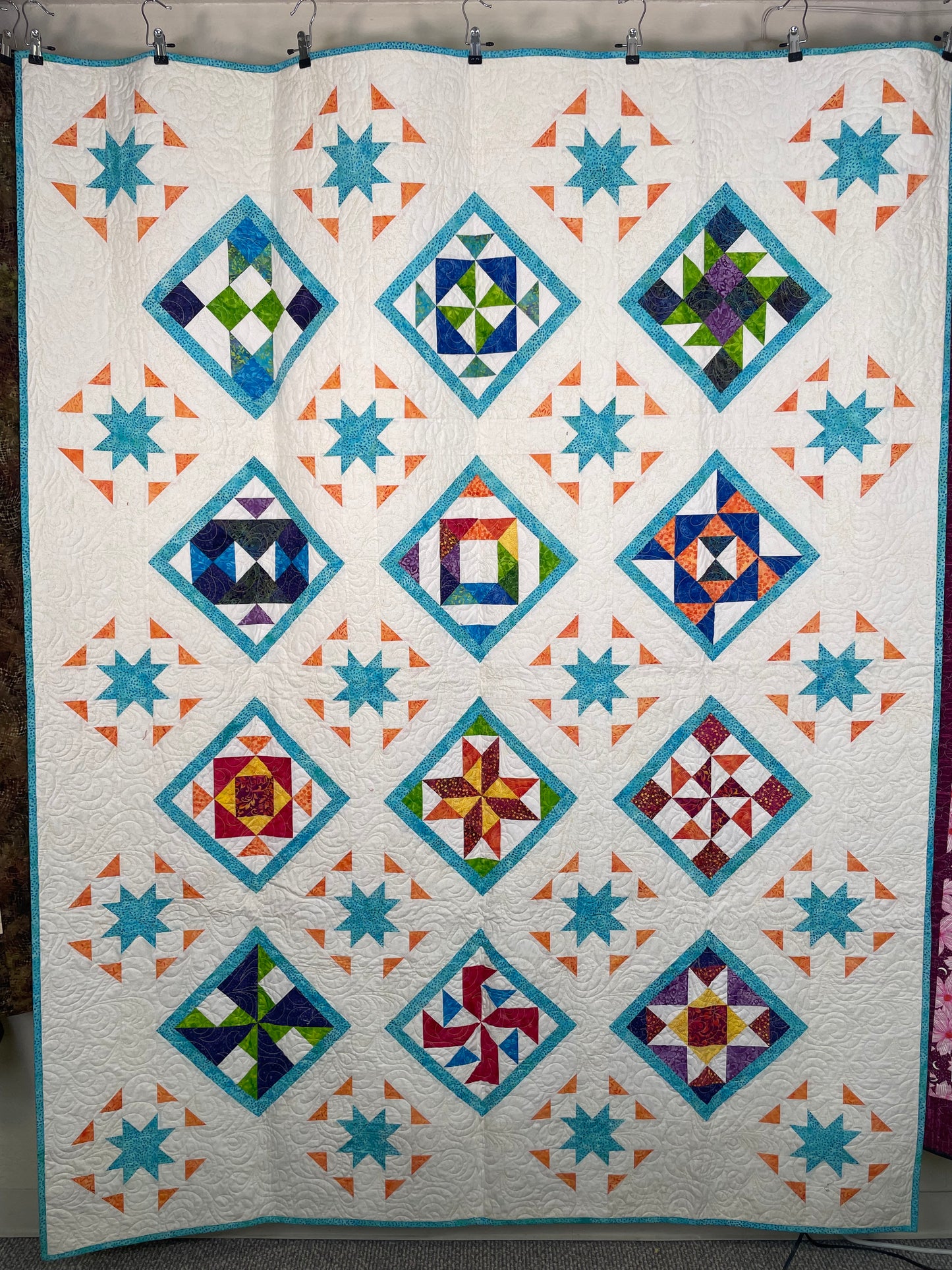Sample Quilt - Mosaic Tile & Sewing Sewcial 2024