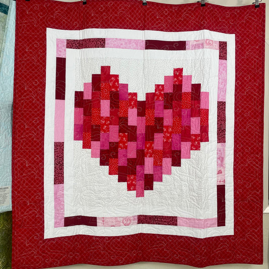 Sample Quilt - I {HEART} YOU