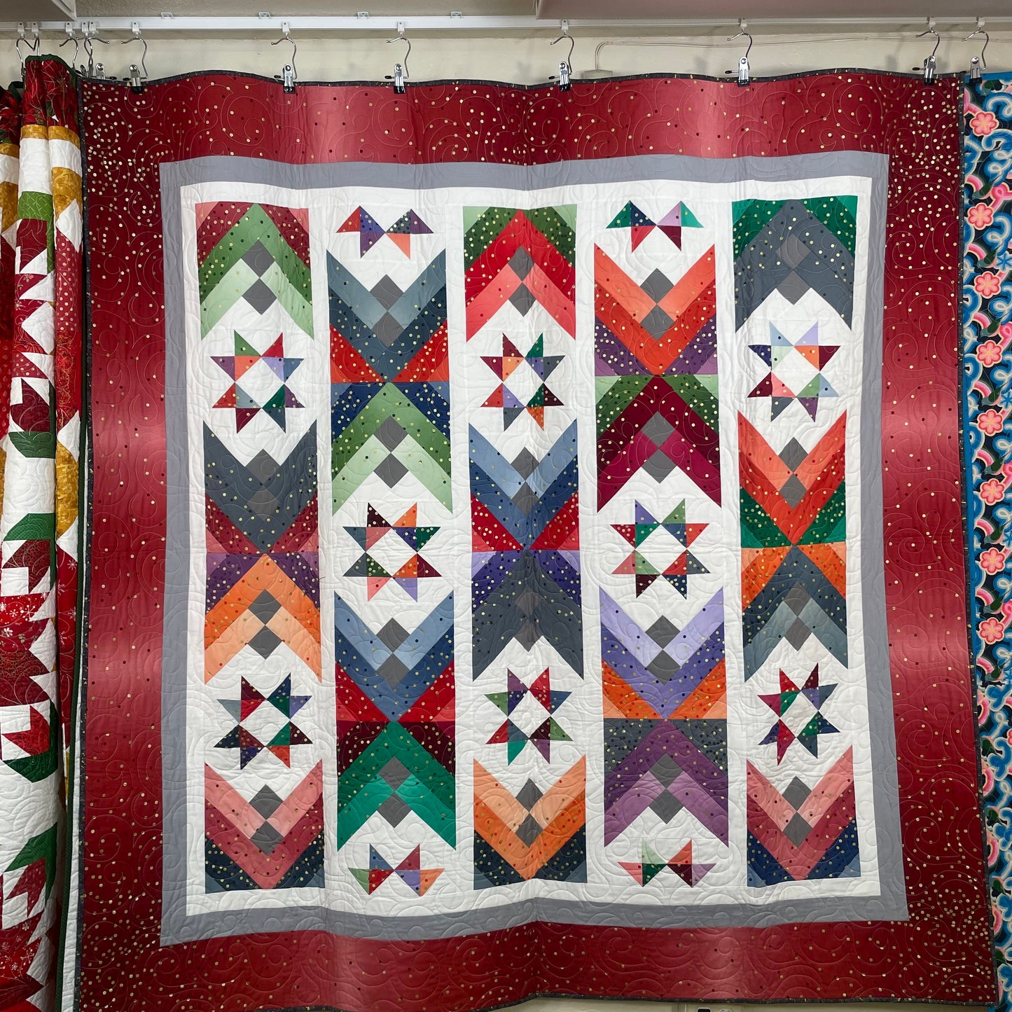 Sample Quilt - OMBRE STARS