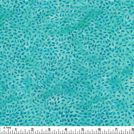 Island Batik - Seeds - Teal Aqua [Sewing Sewcial 2023]