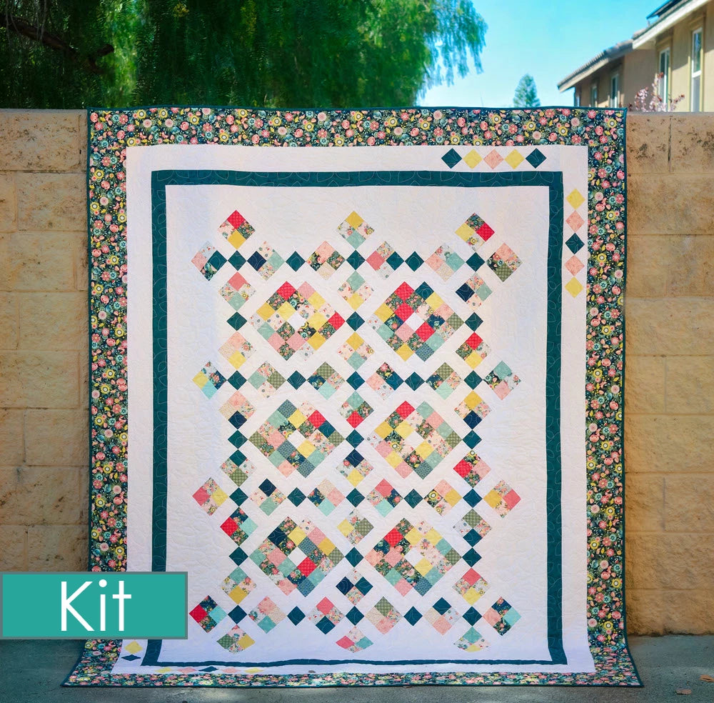 Meditation Quilt Kit - Vintage Flora