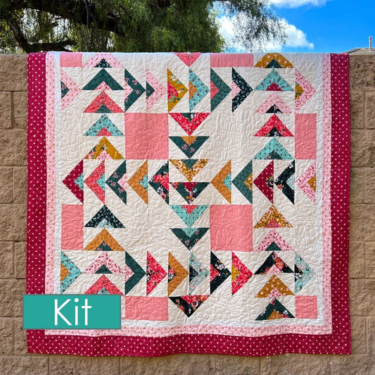 Any Which Way Quilt Kit - Porch Swing - Throw size