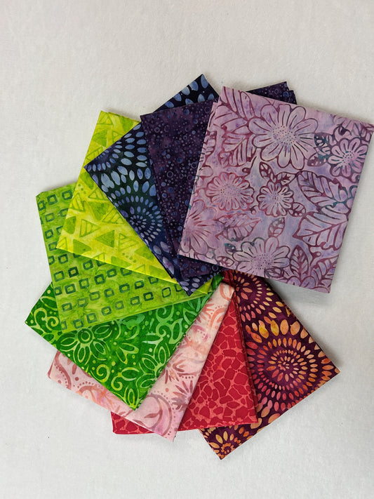 Riley Blake Expressions Batiks Fat Quarter Bundle