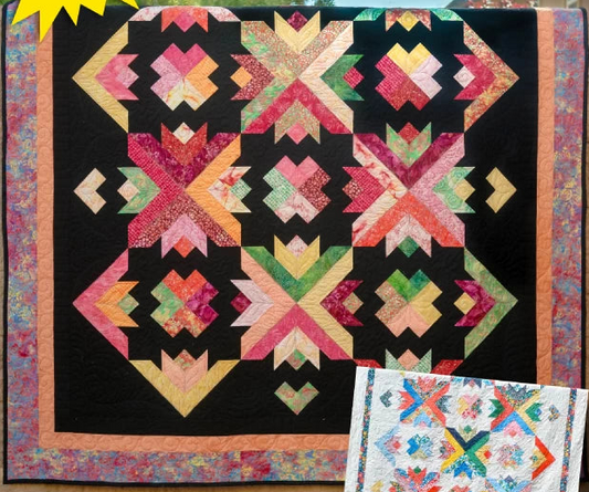 Sample Quilt - BEACH CITY BLOOMS