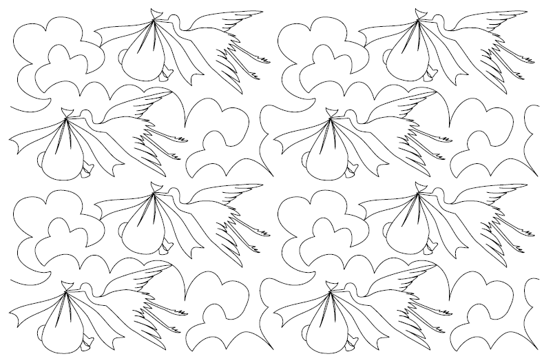Special Delivery Quilting Design