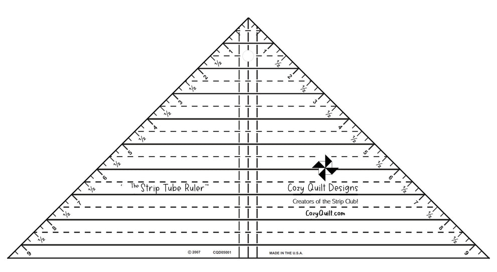 Strip Tube Ruler™ – CozyQuilt.com