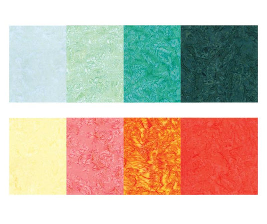 Riley Blake Expressions Batiks Hand-Dyed Fat Quarter Bundle